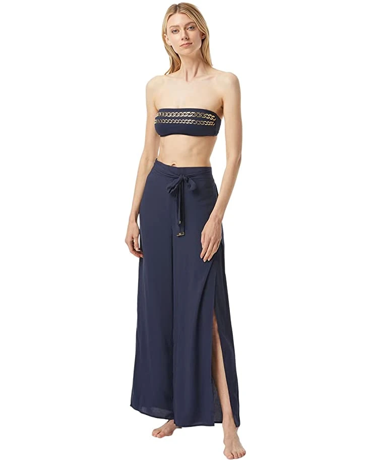 51G6Z7Gv8NL._AC_SR736920_.jpg MICHAEL Michael Kors Solids Cover-Up Pants with Belt | Swimwear -Michael Kors Sales Shop 51G6Z7Gv8NL. AC SR736920