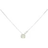 Michael Kors Sterling Silver Pavé Cushion-Cut Pendant Necklace | Necklaces