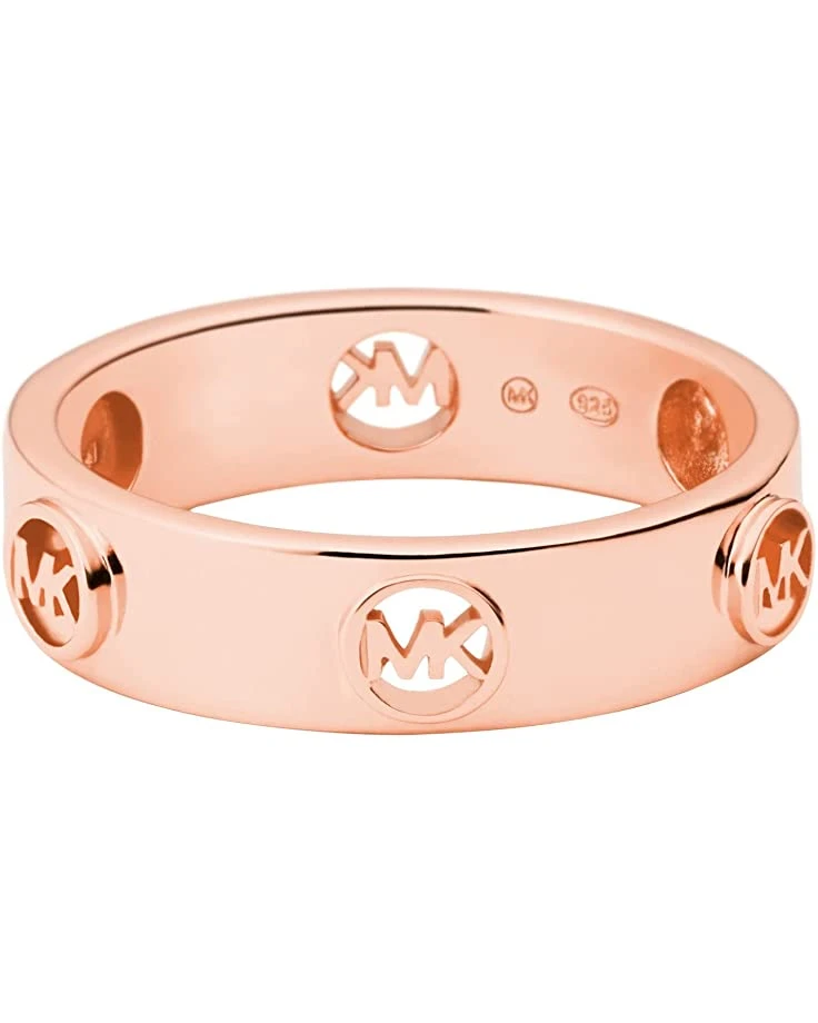 51MLHCkTxJL._AC_SR736920_.jpg Michael Kors Sterling Silver MK Logo Band Ring | Rings -Michael Kors Sales Shop