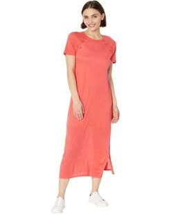 MICHAEL Michael Kors Petite Lace-Up T-Shirt Dress | Dresses -Michael Kors Sales Shop 610 4gk17L. AC SR736920