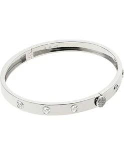 Michael Kors Sterling Silver MK Logo Bangle Bracelet | Bracelets -Michael Kors Sales Shop 614UoJu9dzL. AC SR736920