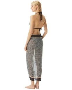 MICHAEL Michael Kors Mini Leopard Pareo Cover-Up | Swimwear -Michael Kors Sales Shop 61BHk5obz4L. AC SR736920