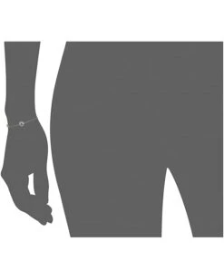 Michael Kors Precious Metal-Plated Sterling Silver CZ Charm Slider Bracelet | Bracelets -Michael Kors Sales Shop 61CwohEp2mL. AC SR736920