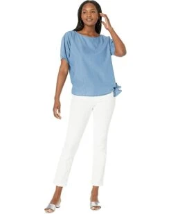MICHAEL Michael Kors Tencel Side-Tie Top | Shirts & Tops -Michael Kors Sales Shop 61E9GzvBmML. AC SR736920