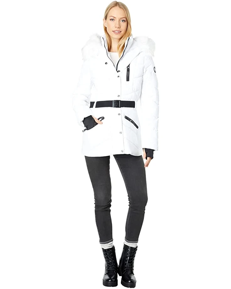 61JoNof5WAL._AC_SR736920_.jpg MICHAEL Michael Kors Active Belted Puffer with Faux Fur Trim Hood A421508F | Coats & Outerwear -Michael Kors Sales Shop 61JoNof5WAL. AC SR736920