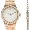 Michael Kors MK1053SET - Lennox Gift Set 3 Hand Bracelet Watch | Fashion Watches