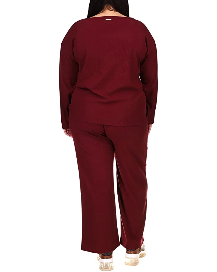 61O1e75BqZL._AC_SR736920_.jpg MICHAEL Michael Kors Plus Size Rib Straight Leg Pants -Michael Kors Sales Shop 61O1e75BqZL. AC SR736920