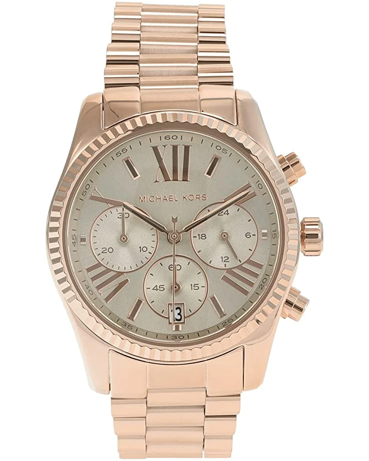 61RPg28vz9L._AC_SR736920_.jpg Michael Kors MK7217 - Lexington Chronograph Bracelet Watch | Fashion Watches -Michael Kors Sales Shop 61RPg28vz9L. AC SR736920