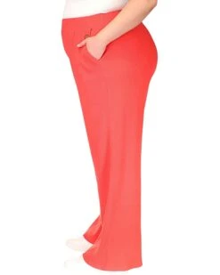 MICHAEL Michael Kors Plus Size Waffle Wide Leg Pants -Michael Kors Sales Shop 61Rvm38frPL. AC SR736920