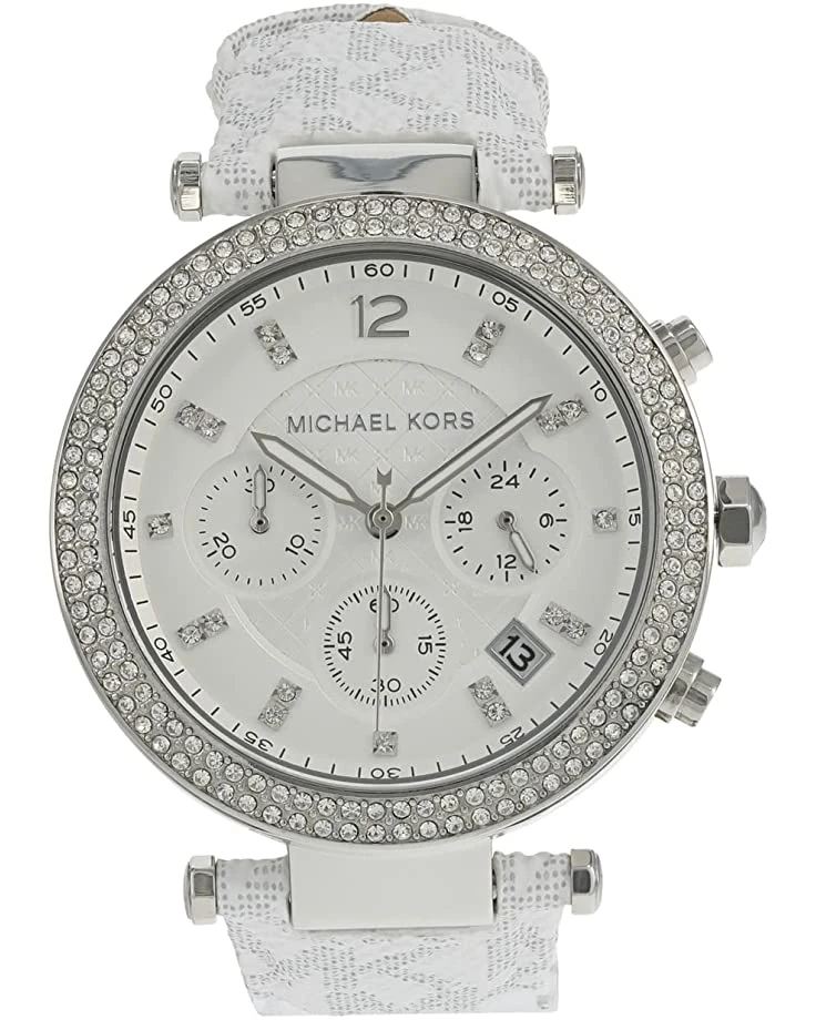 61p6ucjYyvL._AC_SR736920_.jpg Michael Kors MK7226 - Parker Chronograph Optic PVC Strap Watch | Fashion Watches -Michael Kors Sales Shop 61p6ucjYyvL. AC SR736920