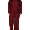 MICHAEL Michael Kors Plus Size Rib Straight Leg Pants