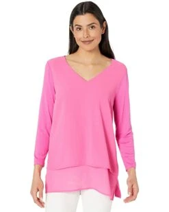 MICHAEL Michael Kors V-Neck Mixed Media | Shirts & Tops 4 MICHAEL Michael Kors V-Neck Mixed Media | Shirts & Tops -Michael Kors Sales Shop 713habMtUcL. AC SR736920