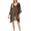 MICHAEL Michael Kors Signature Logo Caftan Cover-Up | Swimwear