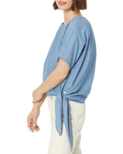 MICHAEL Michael Kors Petite Tencel Side Tie Top | Shirts & Tops -Michael Kors Sales Shop 71L8sJCwLwL. AC SR736920