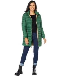 MICHAEL Michael Kors Puffer with Narrowed Quilt at Waist M424268FZ | Coats & Outerwear -Michael Kors Sales Shop 71M2lMhOfFL. AC SR736920