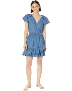 MICHAEL Michael Kors Petite Short Sleeve Tencel Wrap Drs | Dresses -Michael Kors Sales Shop 71MqPMXvaDL. AC SR736920