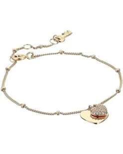 Michael Kors Precious Metal-Plated Sterling Silver Pavé Heart Bracelet | Bracelets -Michael Kors Sales Shop 71OzR4LmFsL. AC SR736920