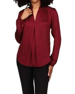 MICHAEL Michael Kors Cheetah Plisse Jacquard Top | Shirts & Tops -Michael Kors Sales Shop 71Q ONP92FL. AC SR736920