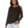 MICHAEL Michael Kors Waffle Stud Cold-Shoulder Top | Shirts & Tops