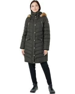 MICHAEL Michael Kors Snap Front Down Puffer M825153B74 | Coats & Outerwear