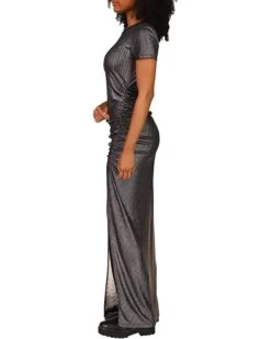 MICHAEL Michael Kors Ruched Short Sleeve Midi Dress | Dresses -Michael Kors Sales Shop 71bstoxErcL. AC SR736920