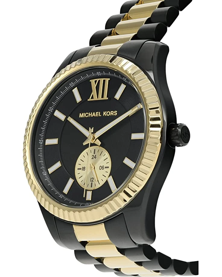 71iFdHdwvCL._AC_SR736920_.jpg Michael Kors MK8948 - Lexington Multifunction IP Bracelet with Gold Centerlinks Watch | Fashion Watches -Michael Kors Sales Shop 71iFdHdwvCL. AC SR736920