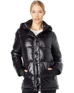 MICHAEL Michael Kors Short Recycle Fill Puffer M425389FZ | Coats & Outerwear