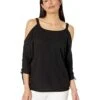 MICHAEL Michael Kors Waffle Ruche Sleeve Top | Shirts & Tops