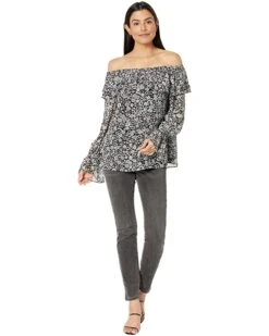 MICHAEL Michael Kors Mega Zinnia Off Shoulder Top | Shirts & Tops -Michael Kors Sales Shop 71u9culPPL. AC SR736920