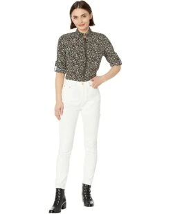 MICHAEL Michael Kors Petite Floral Vine Dog Tag Top | Shirts & Tops -Michael Kors Sales Shop 71vHFasuNGL. AC SR736920