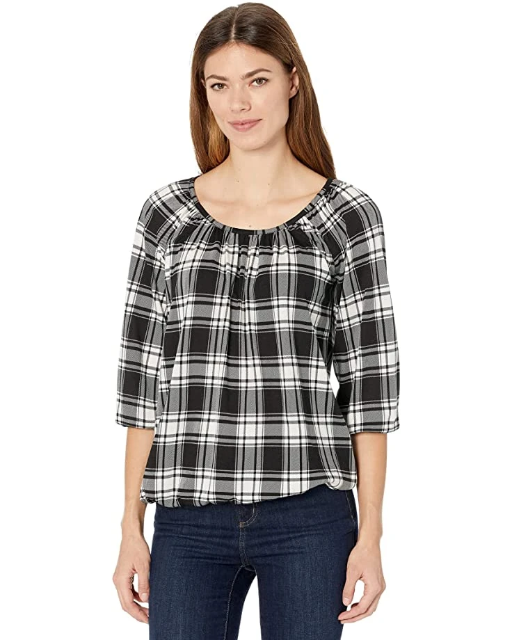 815tkdwWkL._AC_SR736920_.jpg MICHAEL Michael Kors Buffalo Check Peasant Top | Shirts & Tops -Michael Kors Sales Shop 815tkdwWkL. AC SR736920
