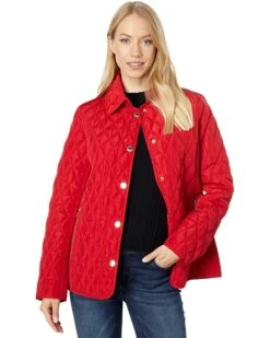 MICHAEL Michael Kors Short Snap Front Quilt M425132FZ | Coats & Outerwear 4 MICHAEL Michael Kors Short Snap Front Quilt M425132FZ | Coats & Outerwear -Michael Kors Sales Shop 81AfudHbzLL. AC SR736920