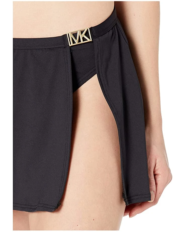 81C-RhXx6yL._AC_SR736920_.jpg MICHAEL Michael Kors Logo Solids Belted Skirt Bottoms | Swimwear -Michael Kors Sales Shop 81C