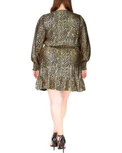 MICHAEL Michael Kors Plus Size Foil Snake Julia Dress | Dresses -Michael Kors Sales Shop 81CJIhdMKaL. AC SR736920