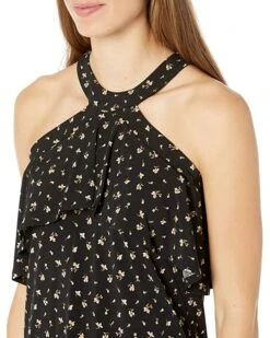 MICHAEL Michael Kors Floral Flounce Halter | Shirts & Tops -Michael Kors Sales Shop 81GFou7 7zL. AC SR736920
