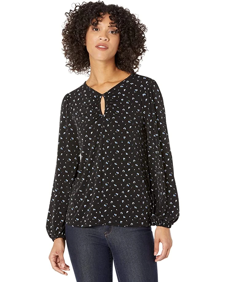 81HZQIHBz0L._AC_SR736920_.jpg MICHAEL Michael Kors Floral Keyhole Long Sleeve Top | Shirts & Tops -Michael Kors Sales Shop 81HZQIHBz0L. AC SR736920