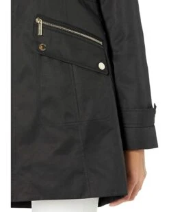 MICHAEL Michael Kors Zip Front Rain Topper M724716A74 | Coats & Outerwear -Michael Kors Sales Shop 81IEFdt TL. AC SR736920
