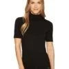 MICHAEL Michael Kors Short Sleeve Solid Mock Neck | Shirts & Tops