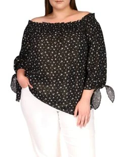 MICHAEL Michael Kors Plus Size Off Shoulder Top | Shirts & Tops