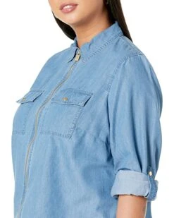MICHAEL Michael Kors Plus Size Tencel Dog Tag Top | Shirts & Tops 2 MICHAEL Michael Kors Plus Size Tencel Dog Tag Top | Shirts & Tops -Michael Kors Sales Shop 81fwwoJ1n9L. AC SR736920