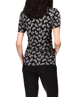 MICHAEL Michael Kors Paisley Short Sleeve Turtleneck Top | Shirts & Tops 2 MICHAEL Michael Kors Paisley Short Sleeve Turtleneck Top | Shirts & Tops -Michael Kors Sales Shop 81gJr 0aHlL. AC SR736920