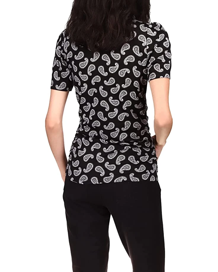 81gJr-0aHlL._AC_SR736920_.jpg MICHAEL Michael Kors Paisley Short Sleeve Turtleneck Top | Shirts & Tops -Michael Kors Sales Shop 81gJr 0aHlL. AC SR736920