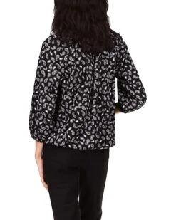 MICHAEL Michael Kors Paisley Peasant Top | Shirts & Tops -Michael Kors Sales Shop 81k 0jSzWML. AC SR736920