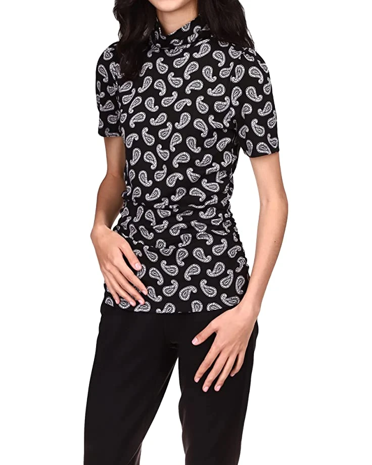 81qzVEqGg6L._AC_SR736920_.jpg MICHAEL Michael Kors Paisley Short Sleeve Turtleneck Top | Shirts & Tops -Michael Kors Sales Shop 81qzVEqGg6L. AC SR736920