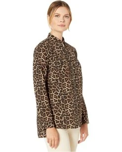 MICHAEL Michael Kors Leopard Dog Tag | Shirts & Tops 3 MICHAEL Michael Kors Leopard Dog Tag | Shirts & Tops -Michael Kors Sales Shop 81tWyHP5scL. AC SR736920