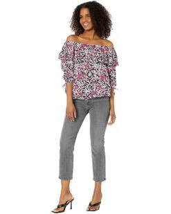 MICHAEL Michael Kors Floral Ruffle Peasant Top | Shirts & Tops -Michael Kors Sales Shop 81yKSqi5uFL. AC SR736920
