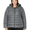MICHAEL Michael Kors Plus Size Short Down Packable M865079B74 | Coats & Outerwear