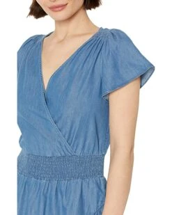 MICHAEL Michael Kors Petite Short Sleeve Tencel Wrap Drs | Dresses -Michael Kors Sales Shop 912hZbd2LbL. AC SR736920