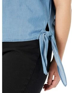MICHAEL Michael Kors Plus Size Tencel Side Tie Top | Shirts & Tops -Michael Kors Sales Shop 91njNg2visL. AC SR736920