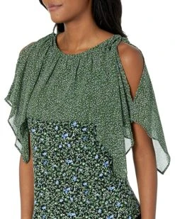 MICHAEL Michael Kors Floral Tie Shoulder Flounce Top | Shirts & Tops 2 MICHAEL Michael Kors Floral Tie Shoulder Flounce Top | Shirts & Tops -Michael Kors Sales Shop 91osiZHavOL. AC SR736920